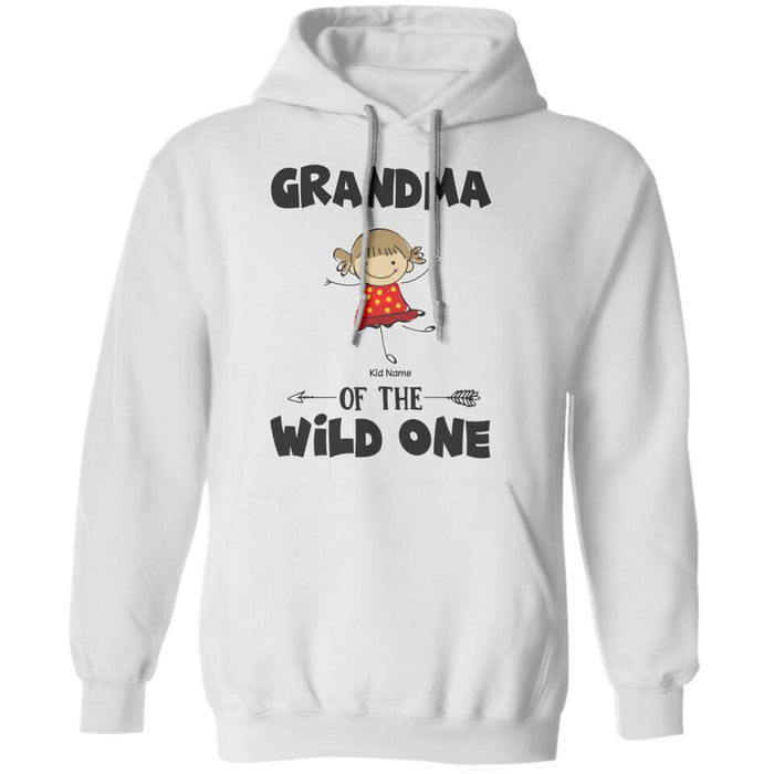 Funny Grandma Of The Wild Ones Personalized T-Shirt TS-PT1585