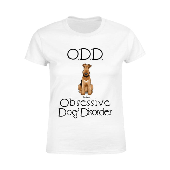 Funny Obsessive Dog Disorder Personalized T-Shirt TS-PT1570