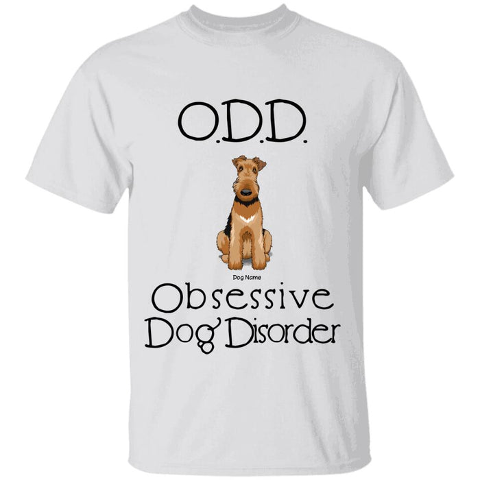 Funny Obsessive Dog Disorder Personalized T-Shirt TS-PT1570