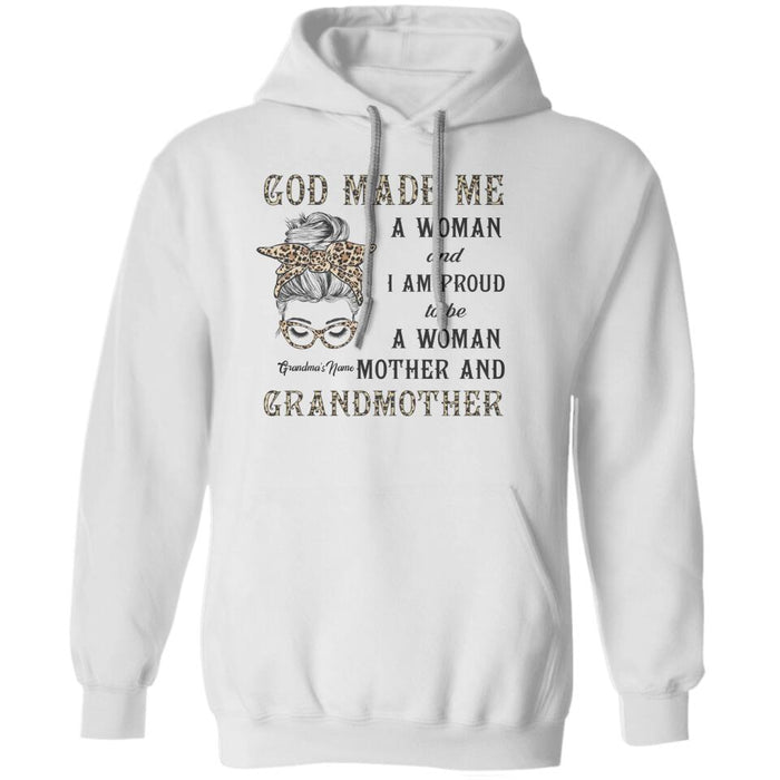 God Made Me A Woman And I Am Proud To Be A Woman Personalized T-shirt TS-NB1590