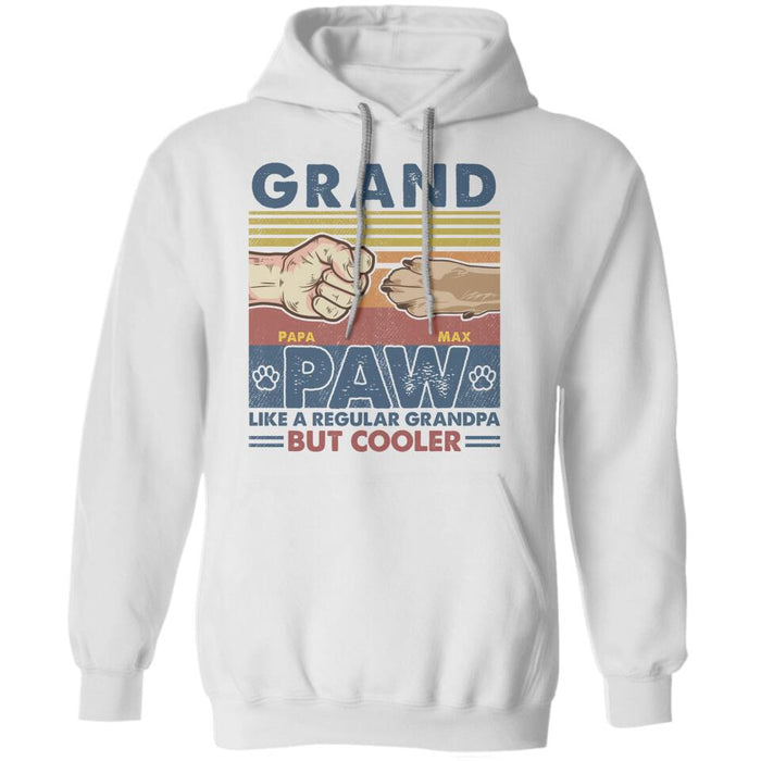 Grandpaw Like A Regular Grandpa But Cooler Personalized T-shirt TS-NB1609