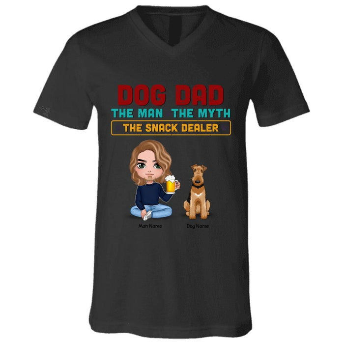 Snack Dealer Dod Dad Doll Personalized T-shirt TS-NB1641