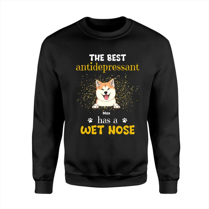 The Best Antidepressant Has Four Paws Personalized T-shirt TS-NB1655