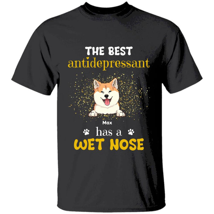 The Best Antidepressant Has Four Paws Personalized T-shirt TS-NB1655