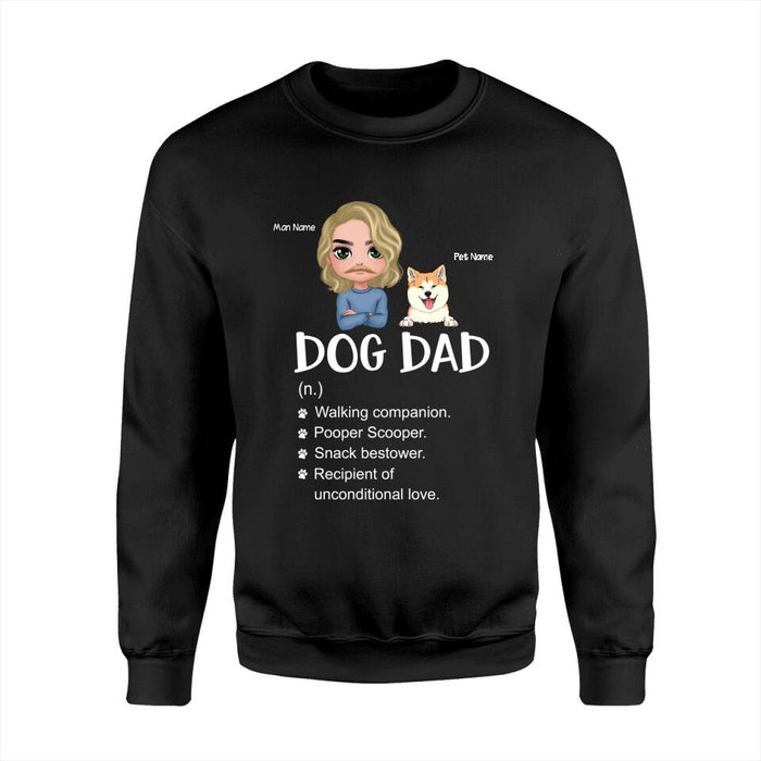 Dog Dad Definition Personalized T-shirt TS-NB1653