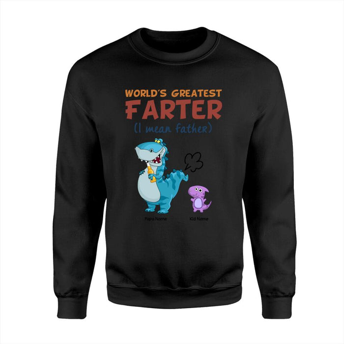 World's Greatest Farter Personalized T-shirt TS-NB1629