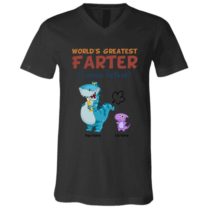 World's Greatest Farter Personalized T-shirt TS-NB1629