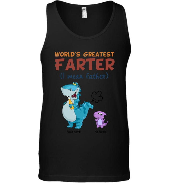 World's Greatest Farter Personalized T-shirt TS-NB1629