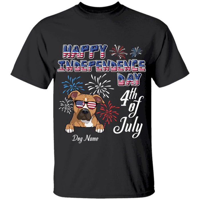 Happy Independence Day Personalized T-shirt TS-NB1676