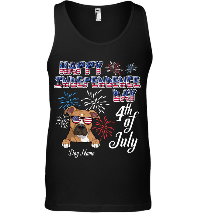 Happy Independence Day Personalized T-shirt TS-NB1676