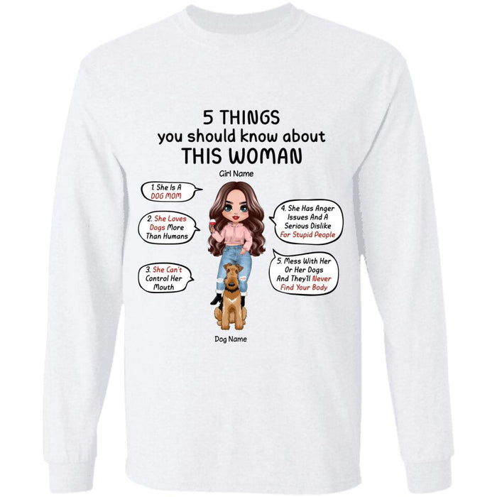 5 Things You Should Know About This Woman Personalized T-shirt TS-NB1674