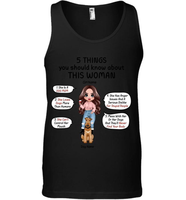 5 Things You Should Know About This Woman Personalized T-shirt TS-NB1674