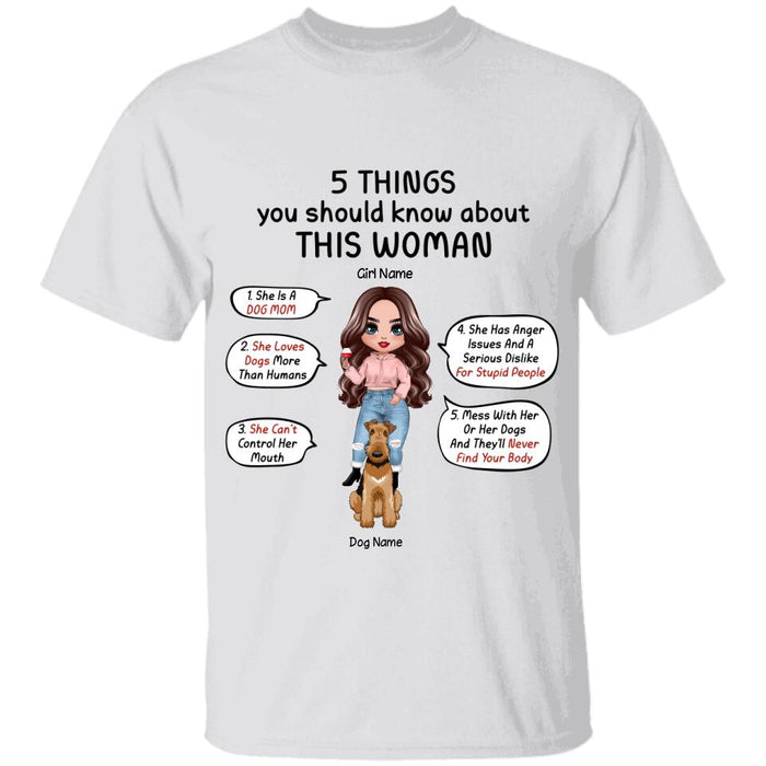 5 Things You Should Know About This Woman Personalized T-shirt TS-NB1674