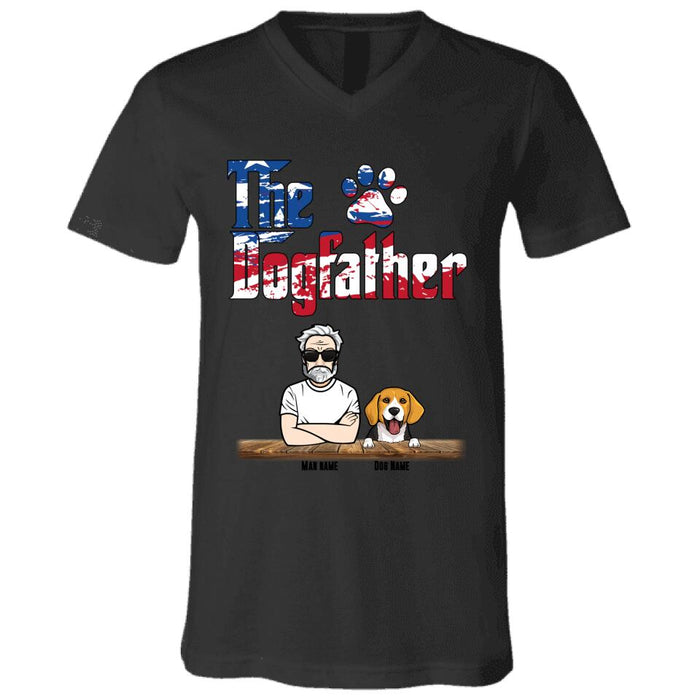 The Dog Father Independence Day Personalized T-shirt TS-NB1671