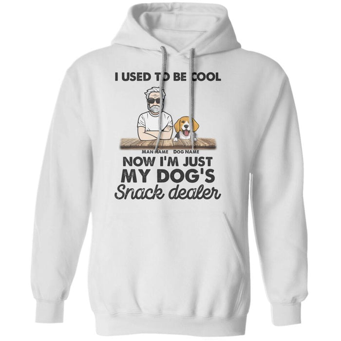 I Used To Be Cool But Now I'm My Dog's Snack Dealer Personalized T-shirt TS-NB1615