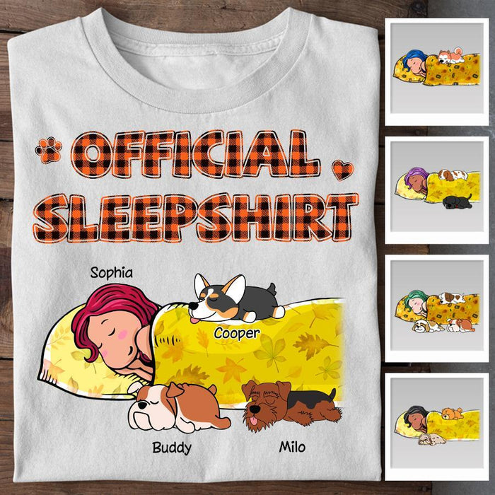 Fall Halloween Official Sleepshirt Personalized T-shirt  TS-NB1746