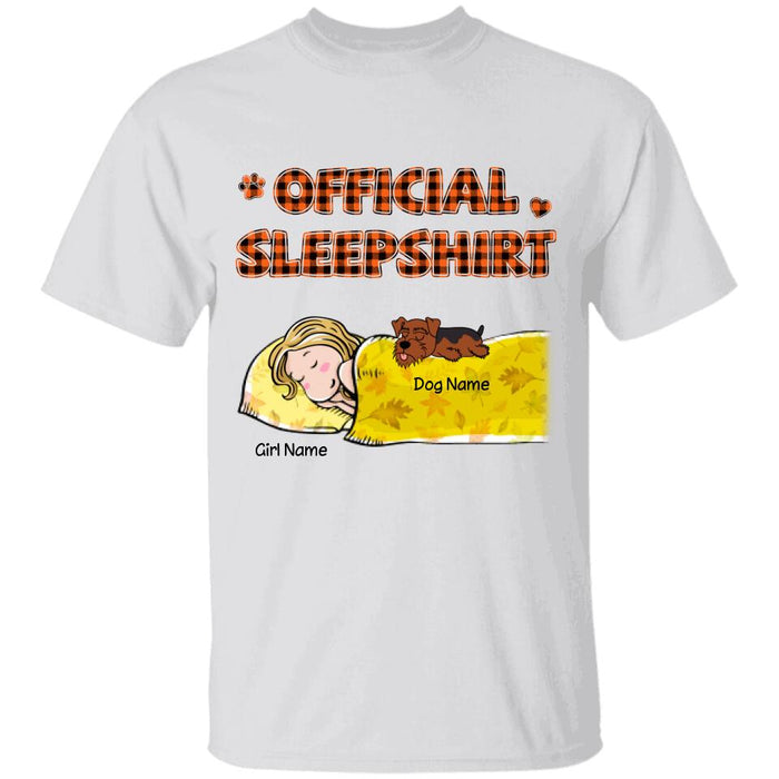 Fall Halloween Official Sleepshirt Personalized T-shirt  TS-NB1746