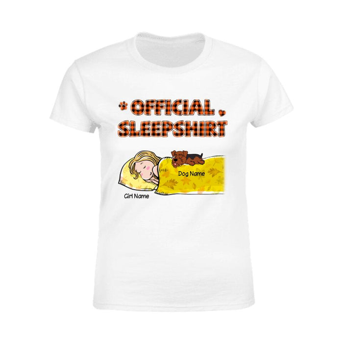 Fall Halloween Official Sleepshirt Personalized T-shirt  TS-NB1746