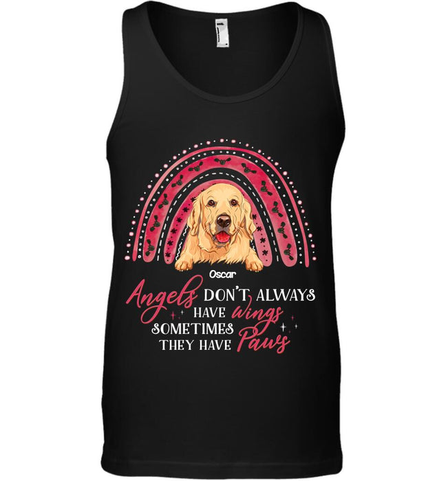 Angels Don't Always Have Wings Personalized T-Shirt TS-TT1844