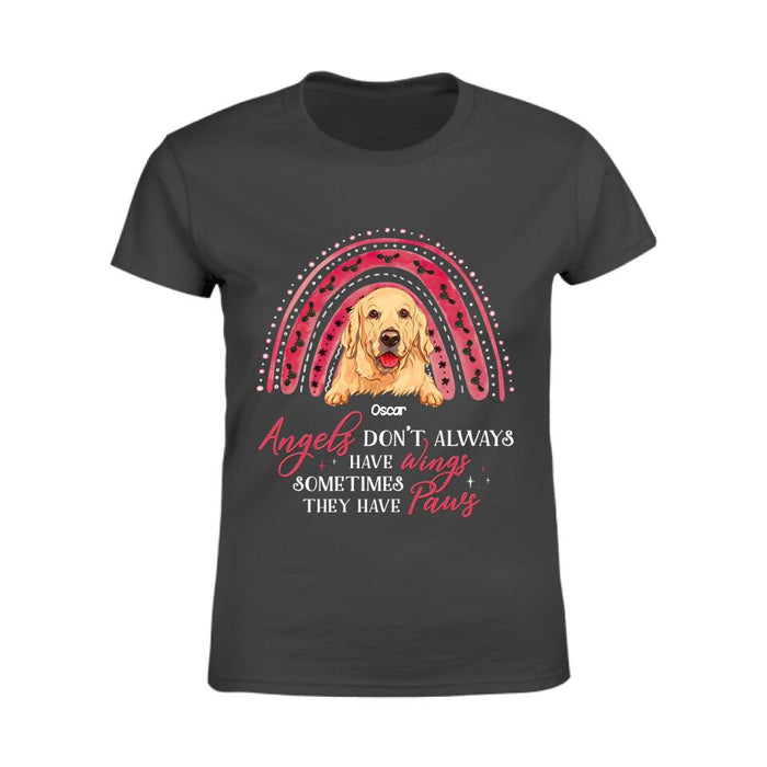 Angels Don't Always Have Wings Personalized T-Shirt TS-TT1844