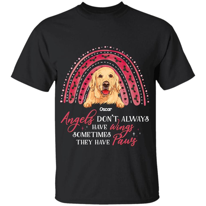 Angels Don't Always Have Wings Personalized T-Shirt TS-TT1844