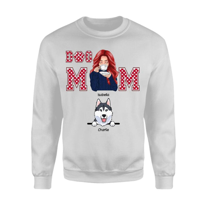 Dog Mom Personalized T-shirt TS-NB1834