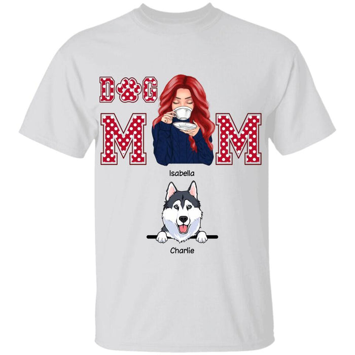 Dog Mom Personalized T-shirt TS-NB1834