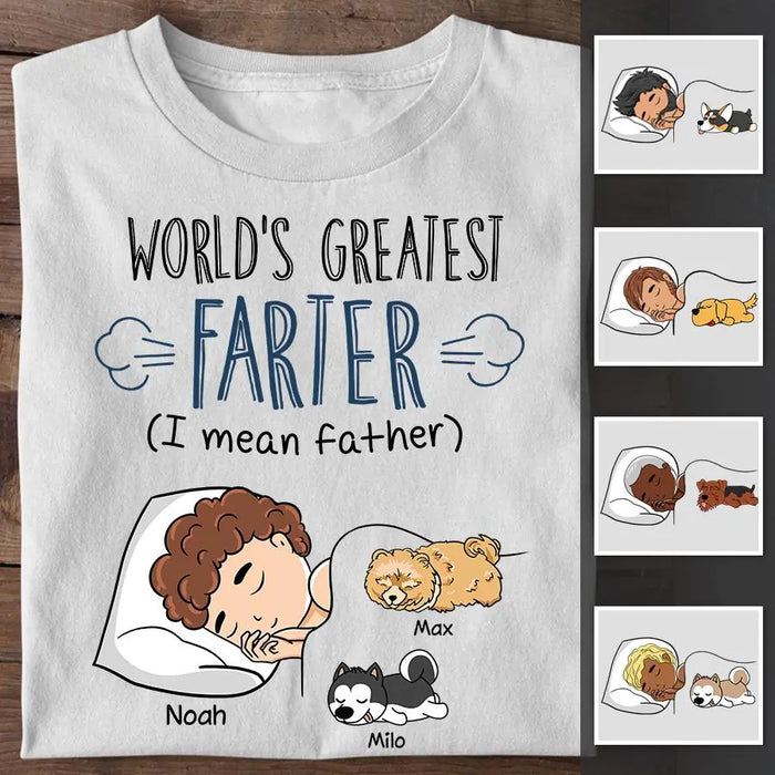 World Greatest Farter Personalized T-shirt TS-NB1865