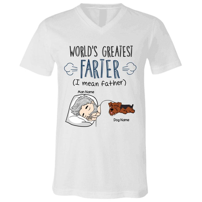 World Greatest Farter Personalized T-shirt TS-NB1865