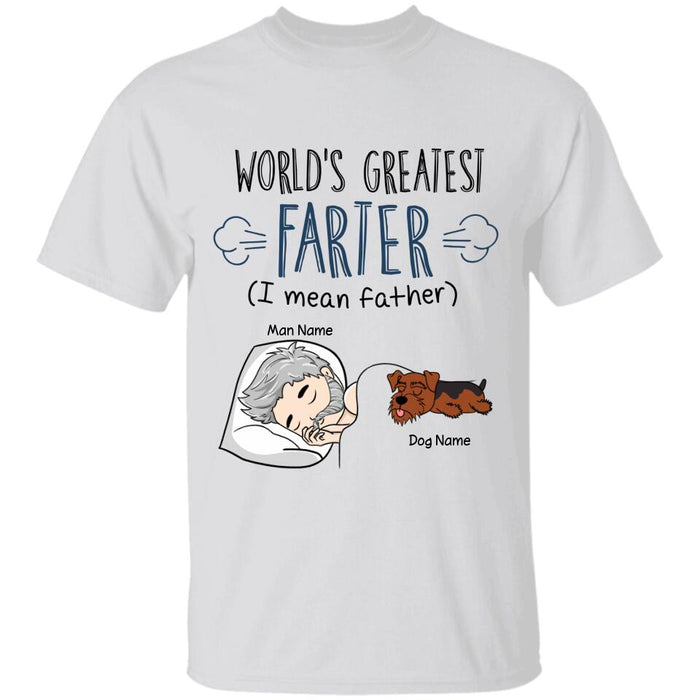 World Greatest Farter Personalized T-shirt TS-NB1865