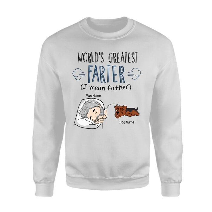 World Greatest Farter Personalized T-shirt TS-NB1865