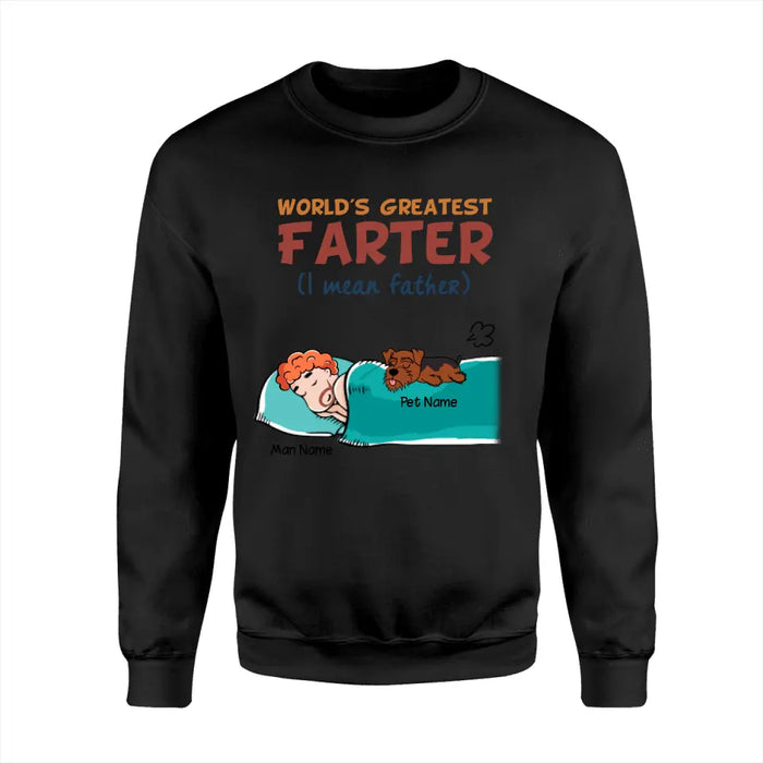 World's Greatest Farter Personalized T-shirt TS-NN1601
