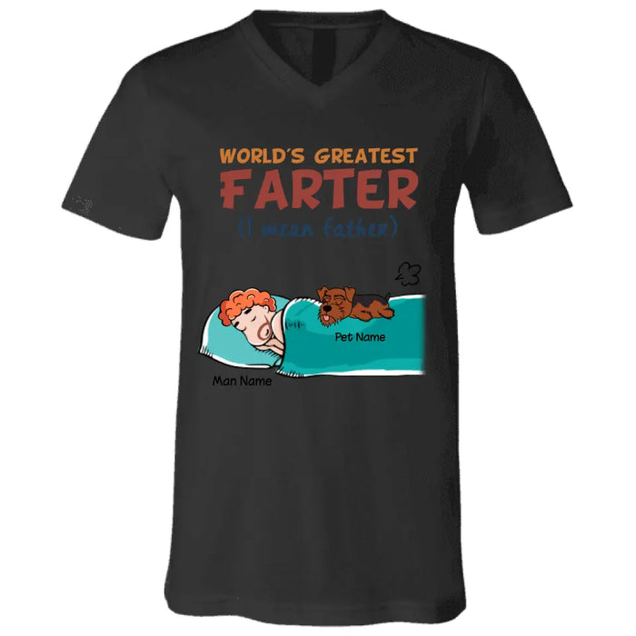 World's Greatest Farter Personalized T-shirt TS-NN1601