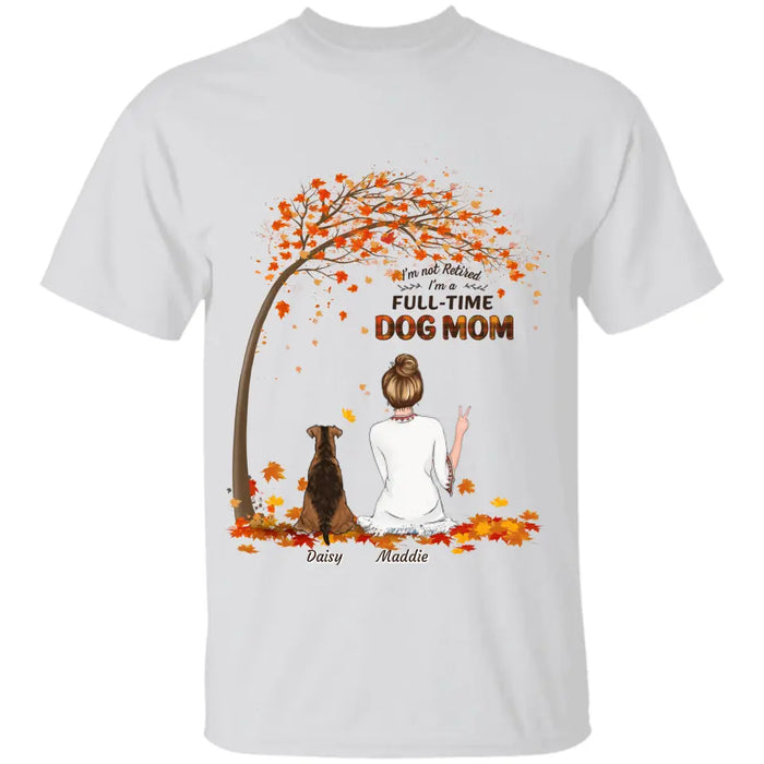 Livin' That Dog Mom Life - Personalized T-Shirt - Gift For Dog Lovers TS-TT3171