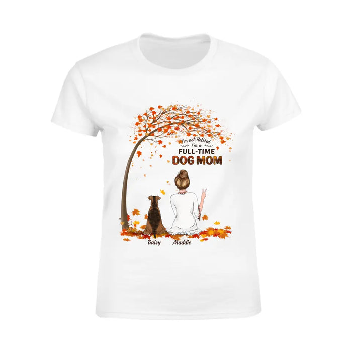 Livin' That Dog Mom Life - Personalized T-Shirt - Gift For Dog Lovers TS-TT3171