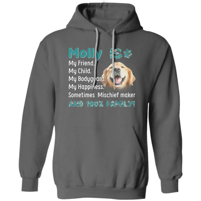 Dog Is My Friend - Personalized T-Shirt - Dog Lovers TS-TT3436