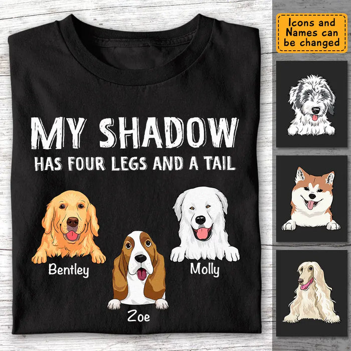 My Shadow Has Four Legs and A Tail- Personalized T-Shirt TS - PT3459