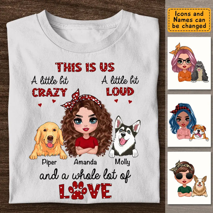 This Is Us - Personalized T-Shirt - Dog Lovers TS-TT3449