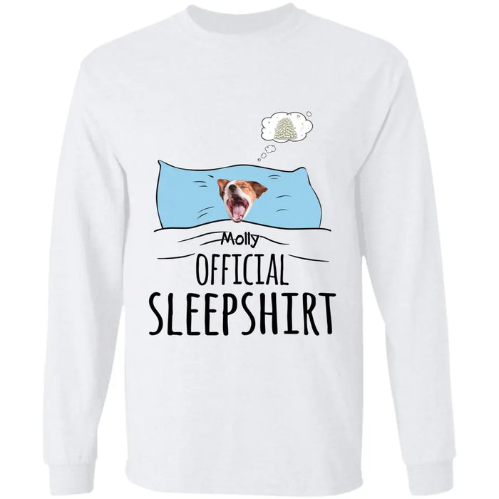 Official Sleepshirt  - Personalized T-Shirt - Dog Lovers TS-TT3426