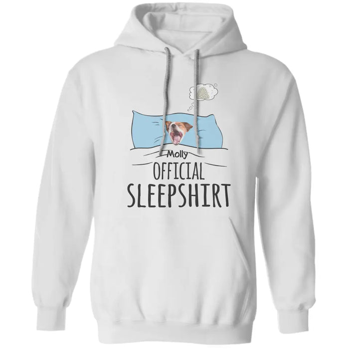 Official Sleepshirt  - Personalized T-Shirt - Dog Lovers TS-TT3426