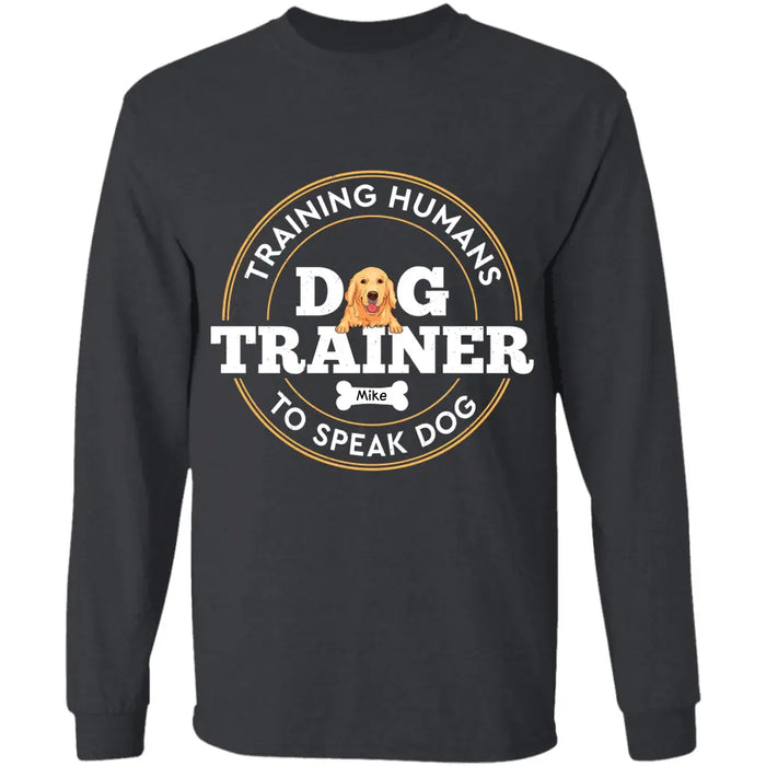 Dog Trainer - Personalized T-Shirt - Dog Lovers TS - TT3465