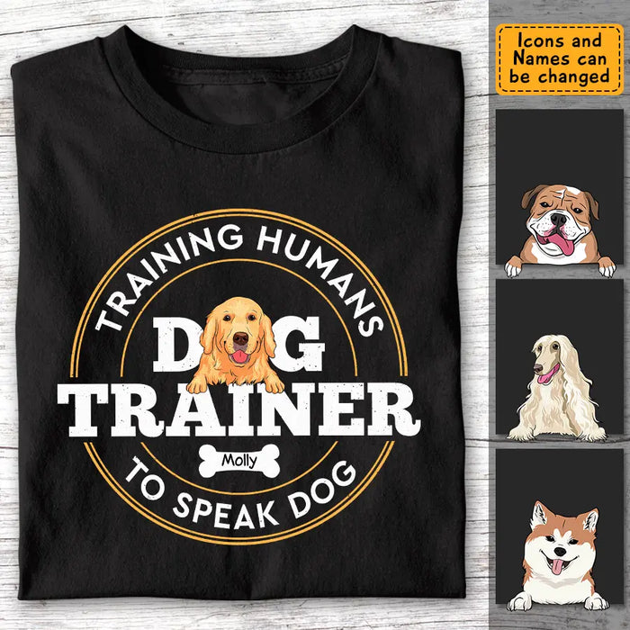 Dog Trainer - Personalized T-Shirt - Dog Lovers TS - TT3465