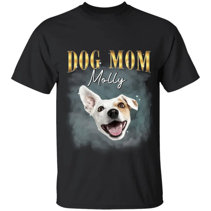 Retro Dog Mom - Personalized T-Shirt TS - PT3483