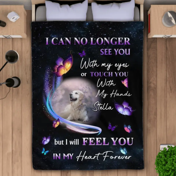 I Can No Longer See You - Personalized Blanket - Gift For Dog Lovers B-TT3208