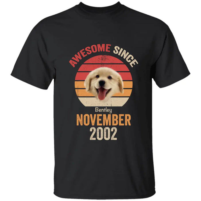 Awesome Since - Personalized T-Shirt TS-PT3509