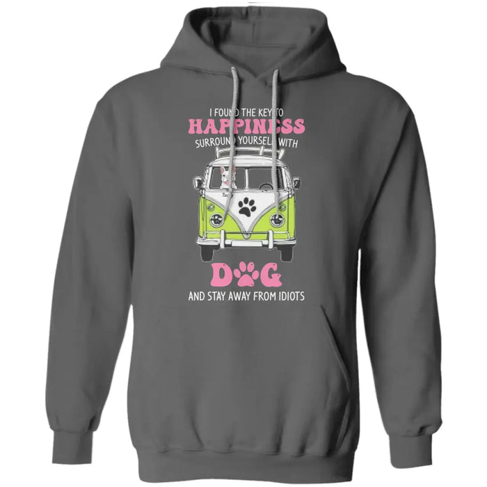 I Found The Key To Happiness - Personalized T-Shirt - Dog Lovers TS - TT3476