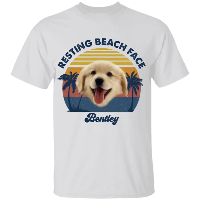 Resting Beach Face - Personalized T-Shirt TS - PT3511