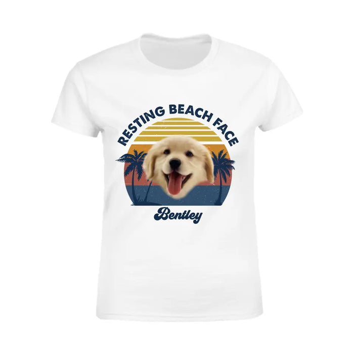 Resting Beach Face - Personalized T-Shirt TS - PT3511