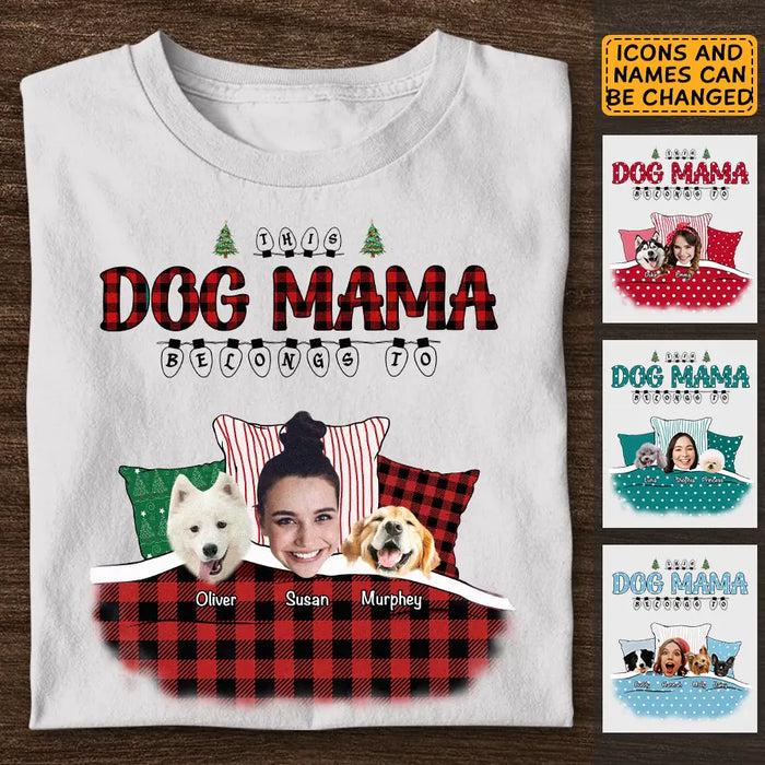 This Fur Mama Belongs To - Personalized T-Shirt - Gift For Dog Lovers TS - TT3164