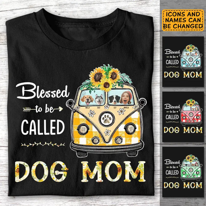 Blessed to be Called Dog Mom - Personalized T-Shirt - Gift For Dog Lovers  TS-TT2993